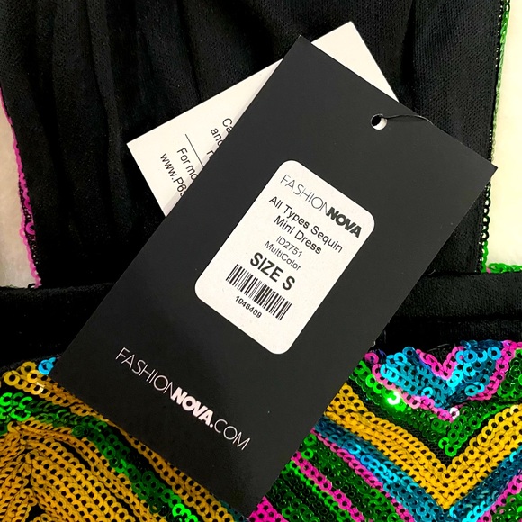 Sequin Dress Fashion Nova - Picture 7 of 8